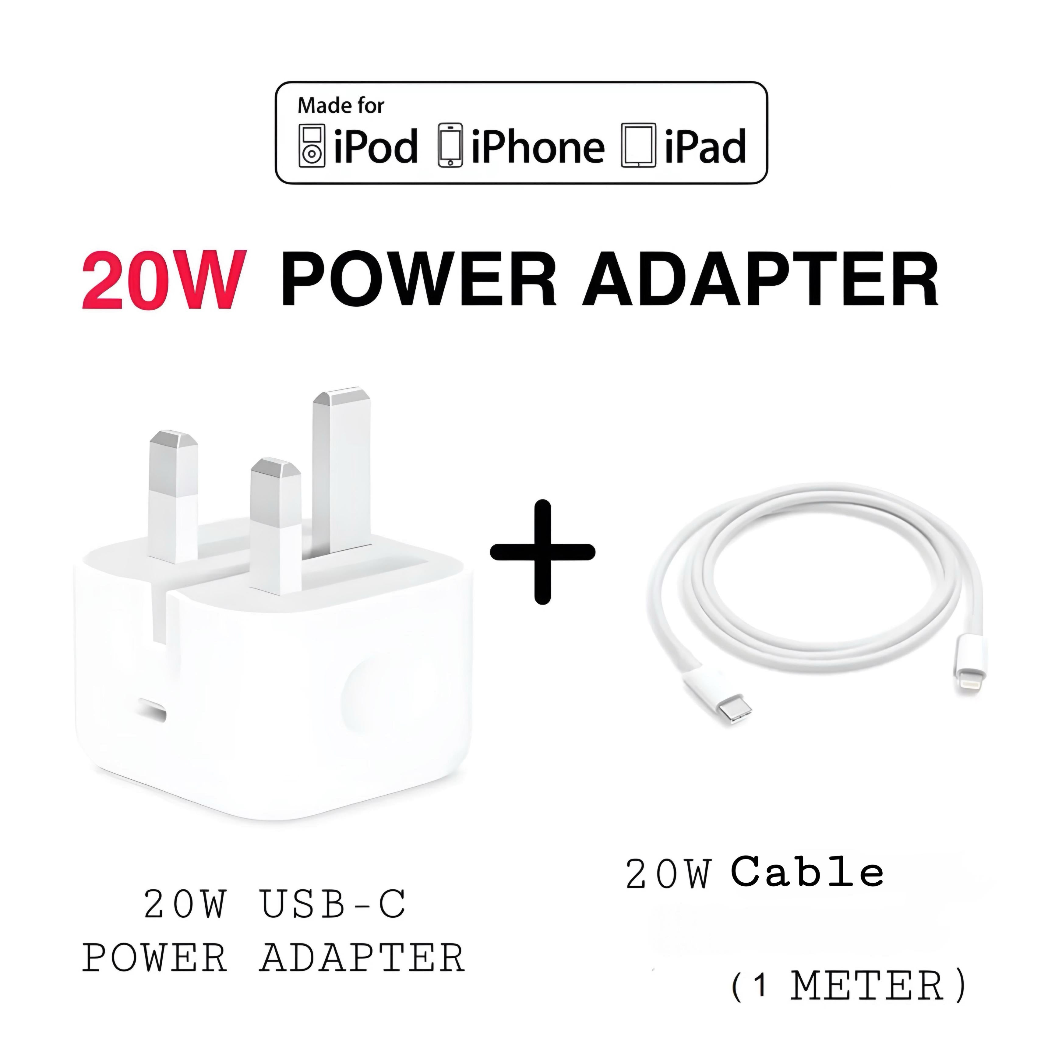 20W Iphone Usb-C Power Adapter Charger