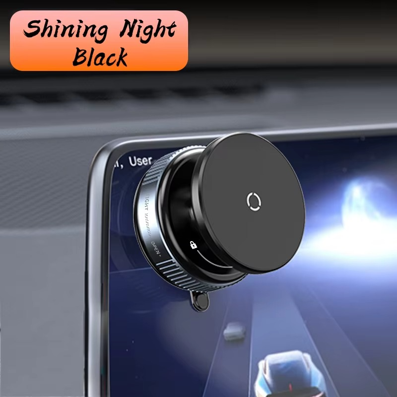 Solid Stand - 360° Magnetic Car Phone Holder With Strong Suction Base