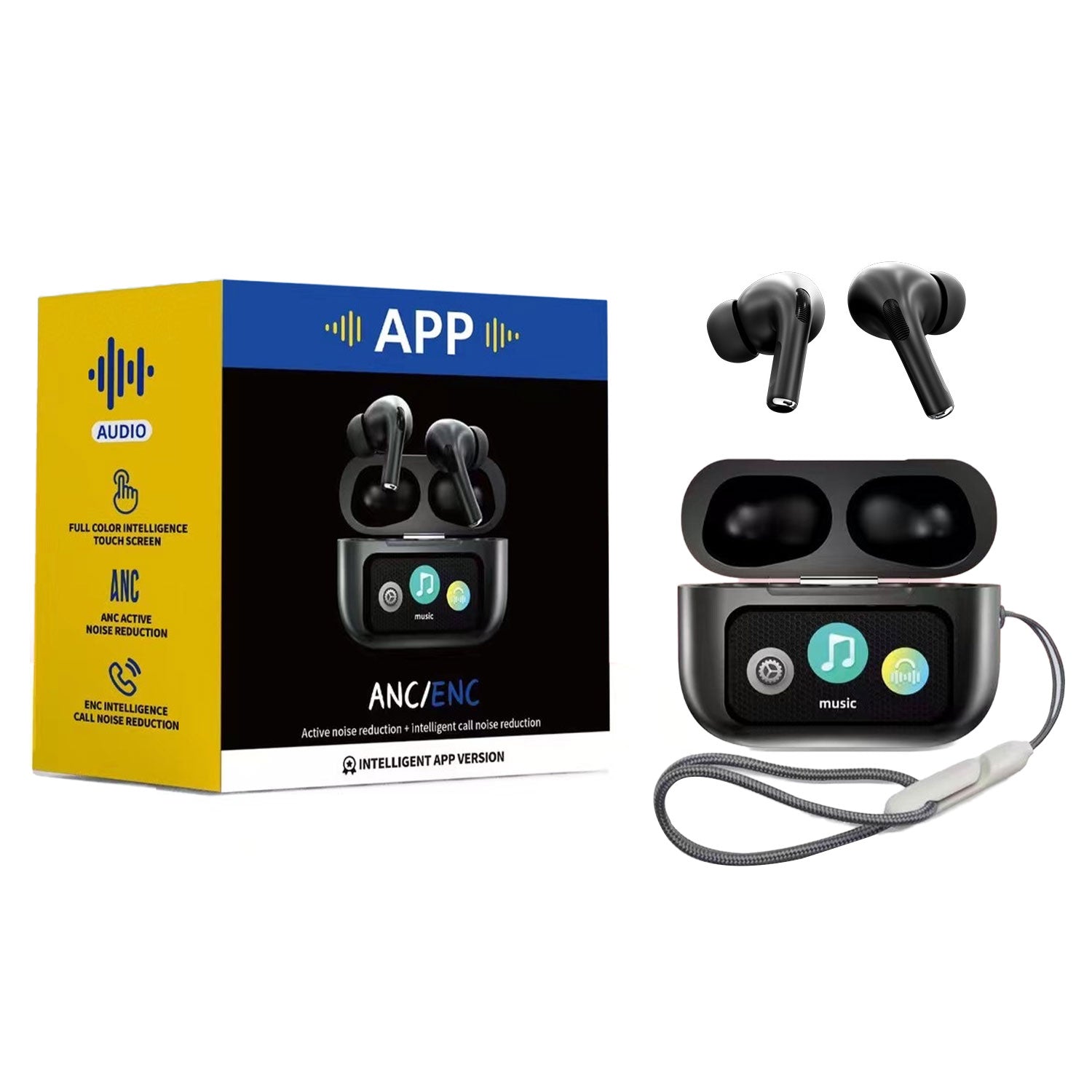 A9 Pro ANC Earbuds