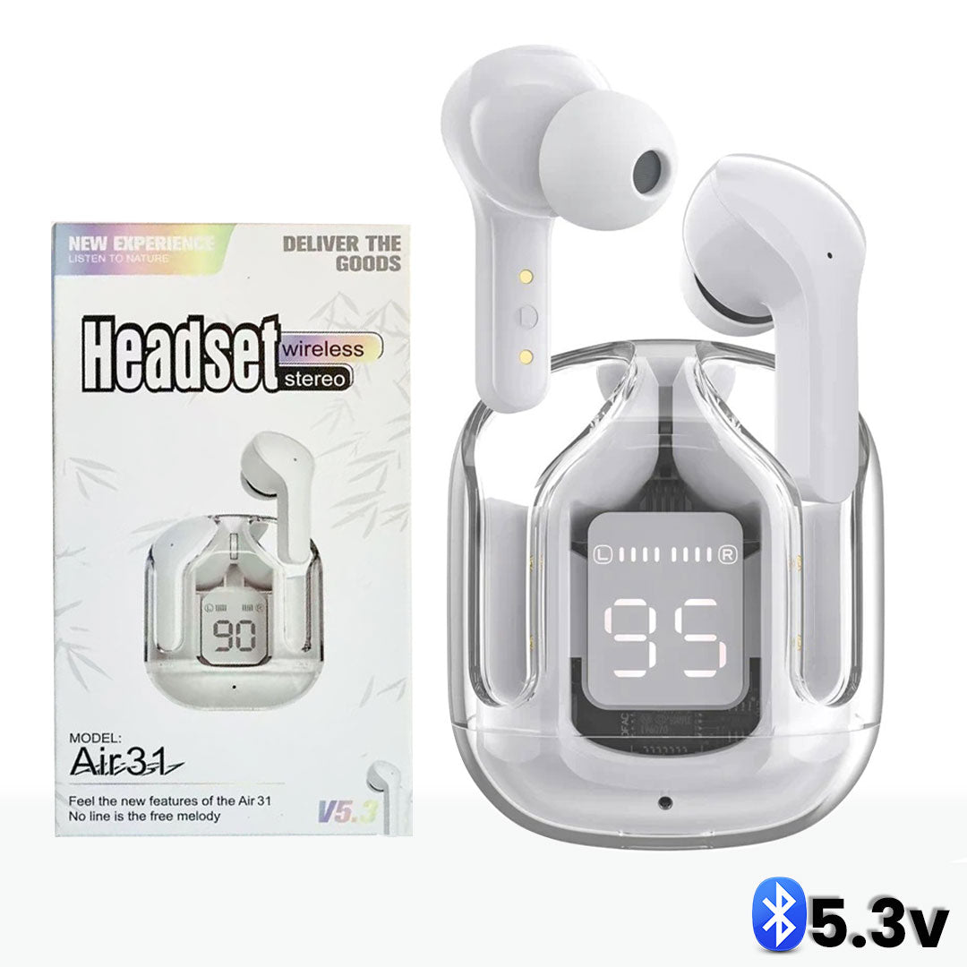AIR 31 TWS TRANSPARENT EARBUDS - eShop Now