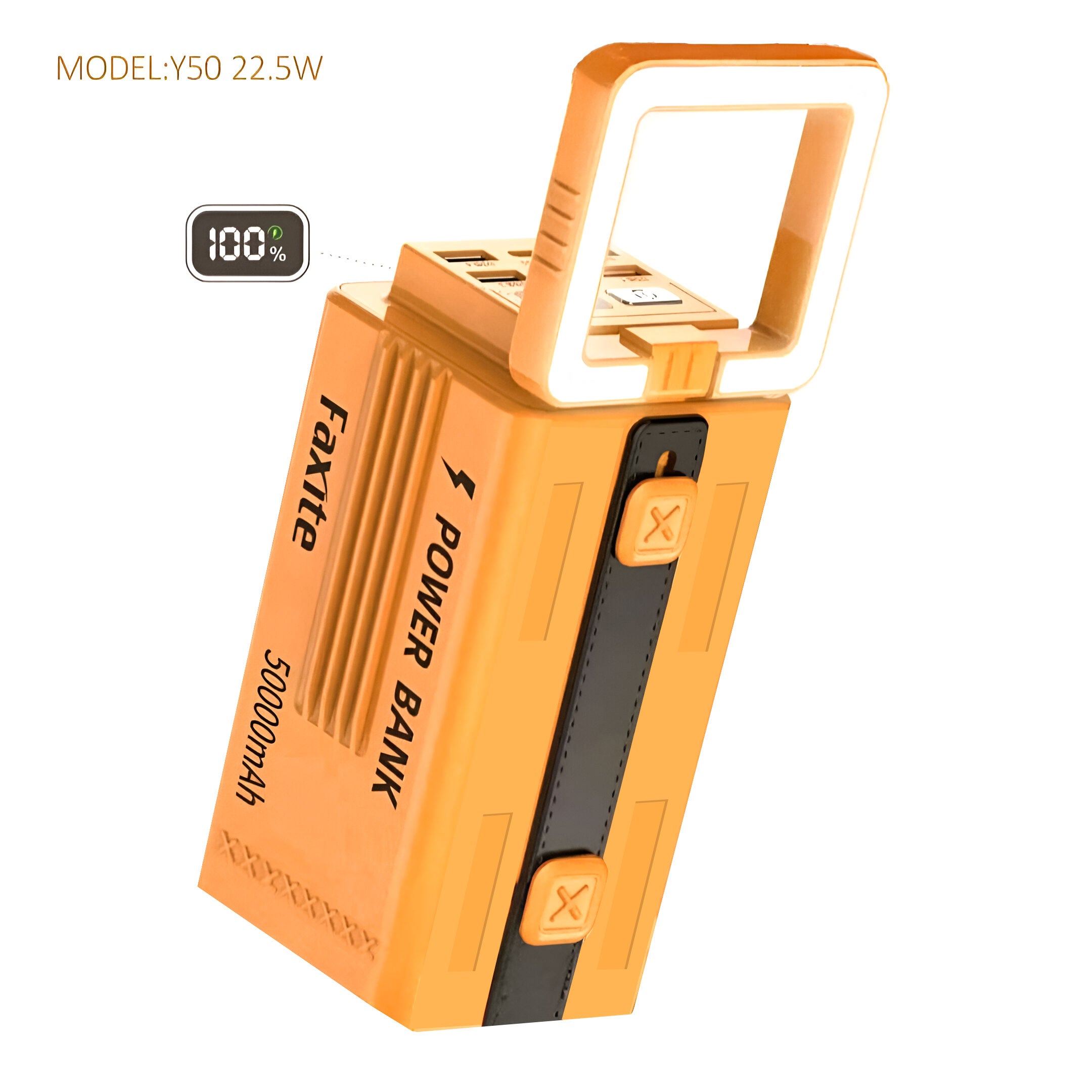 FAXITE Y50 50,000mAh Ultra-High Capacity Power Bank