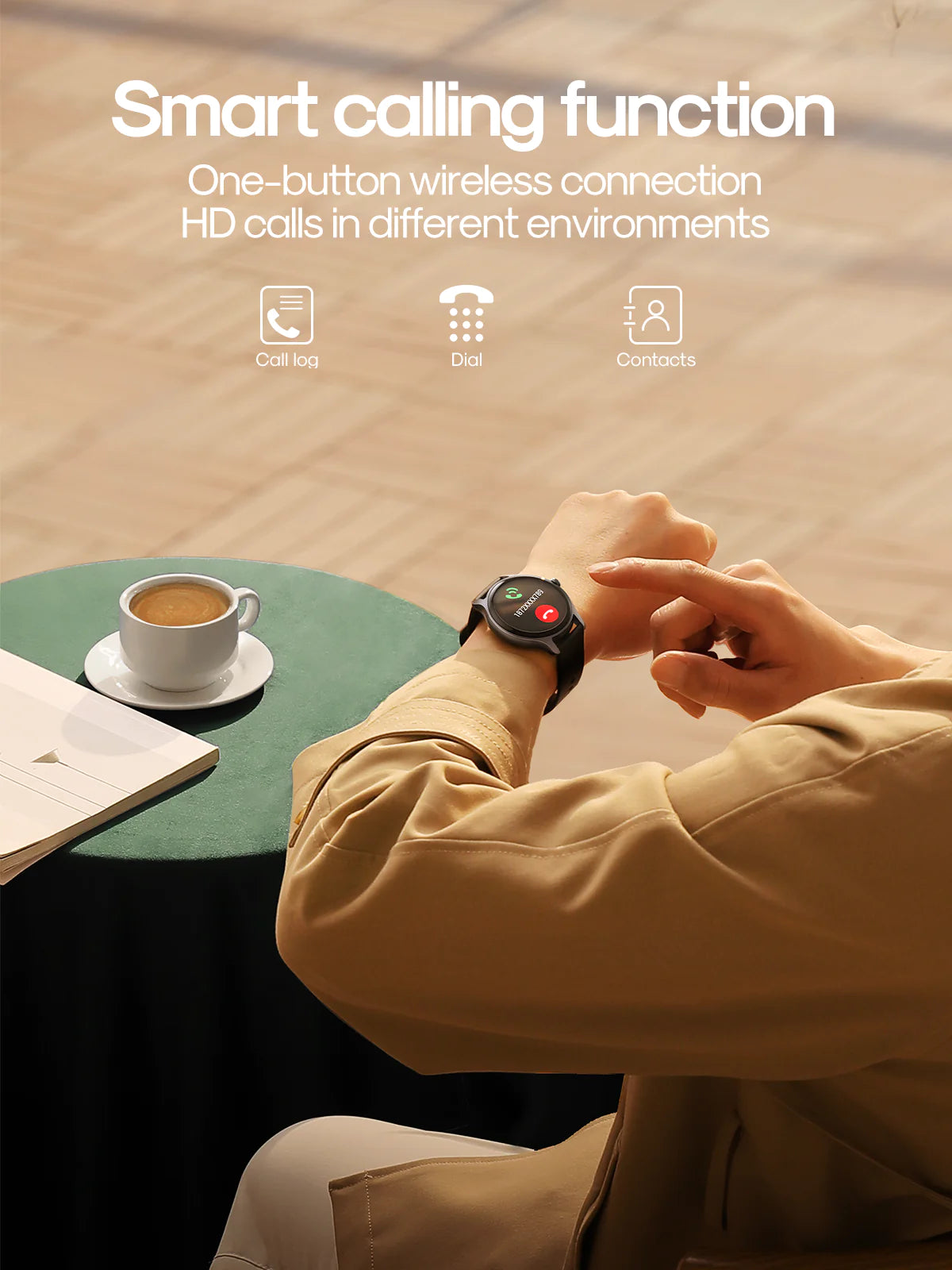 Joyroom JR-FC1 Classic Series Smart Watch - eShop Now