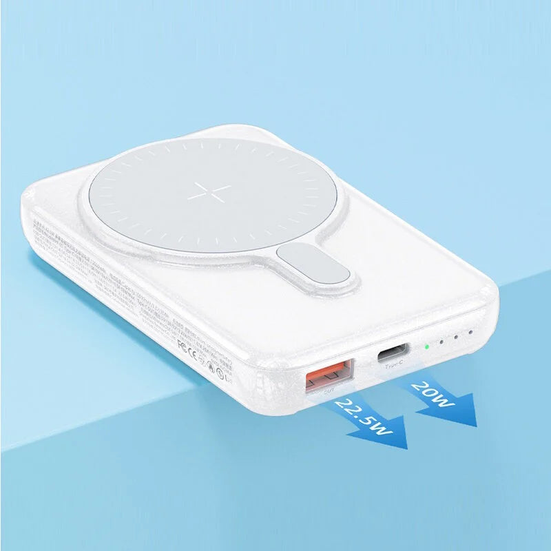 REMAX RPP-85 10000 mAh Multi-Compatible Magnetic Wireless Fast Charging Power Bank - eShop Now