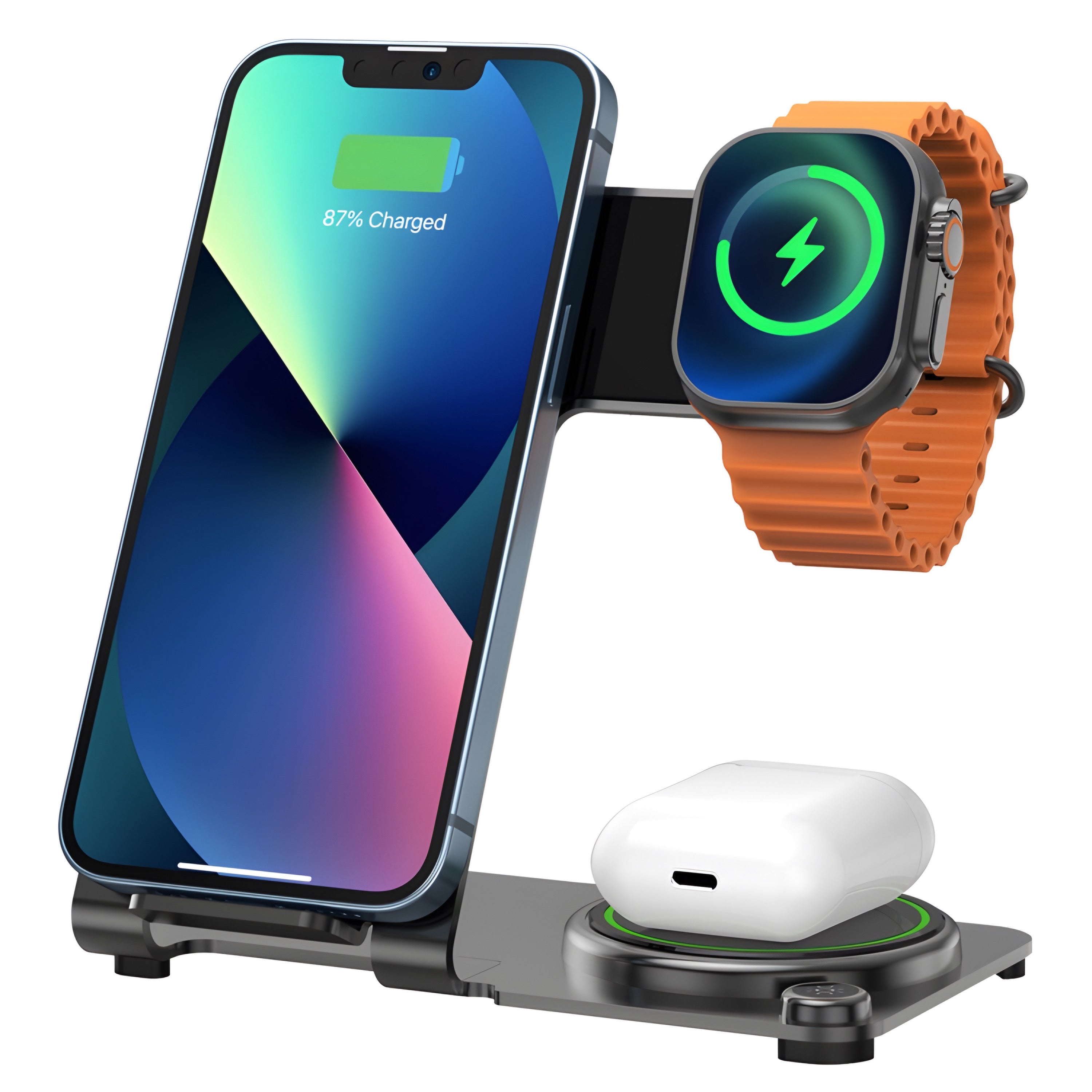 Wiwu 3-in-1 Wireless Charger - eShop Now