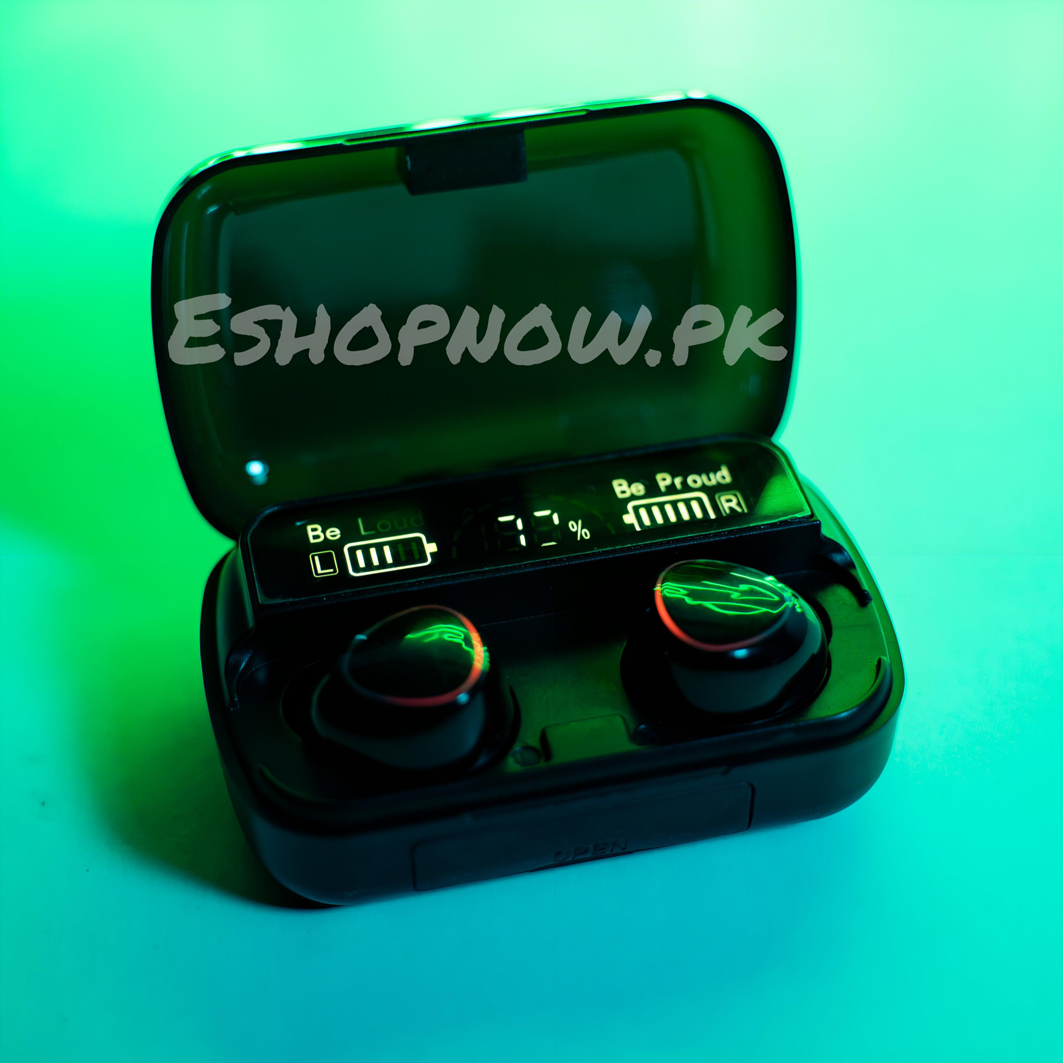 ESN-1 Wireless Earbuds Touch Control LED Digital Display - eShop Now