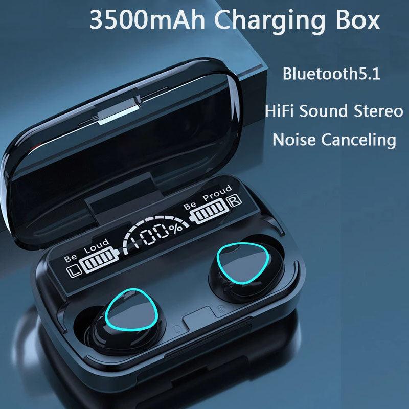 ESN-1 Wireless Earbuds Touch Control LED Digital Display - eShop Now