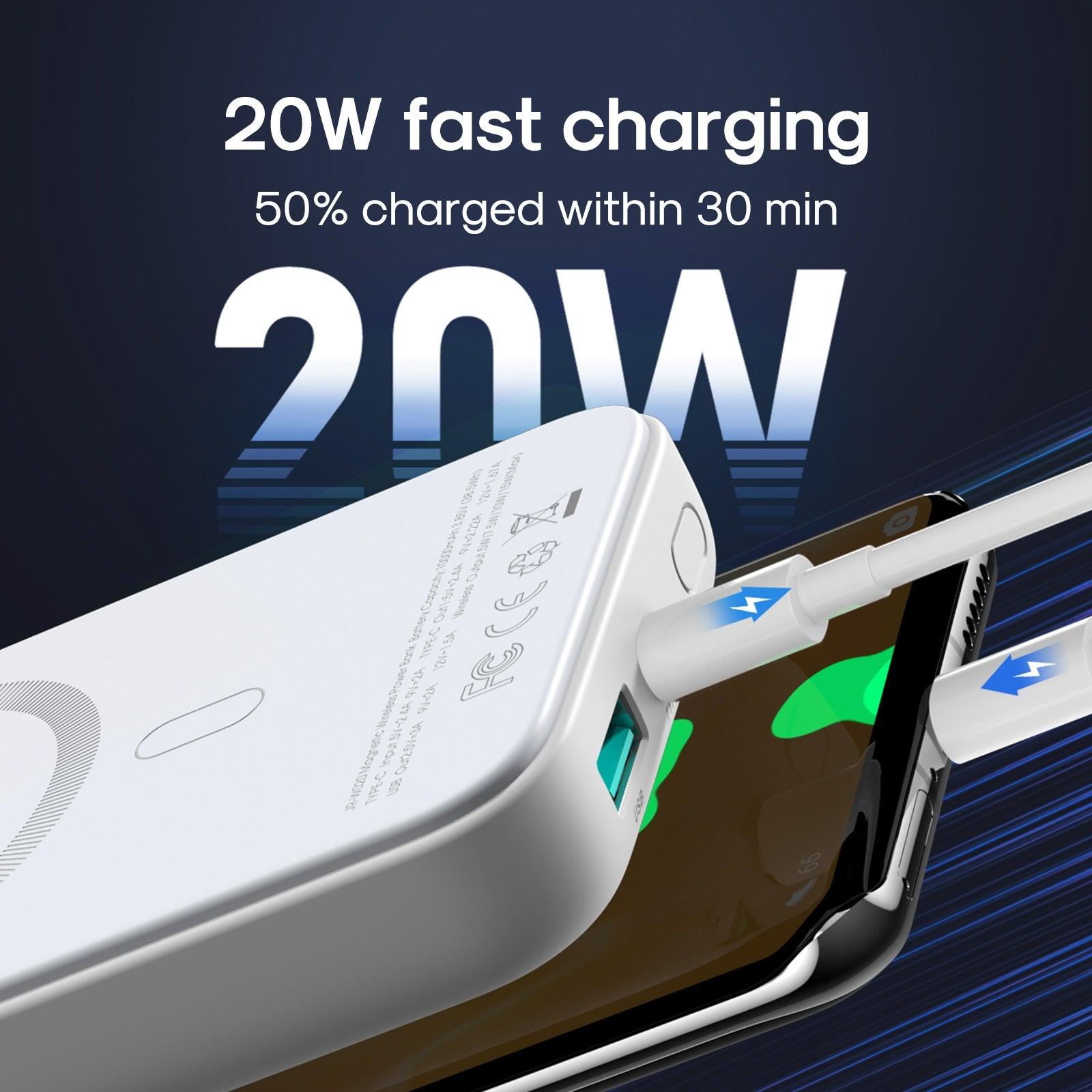 Joyroom 20W Mini Magnetic Wireless powerbank 10,000 mAh - eShop Now