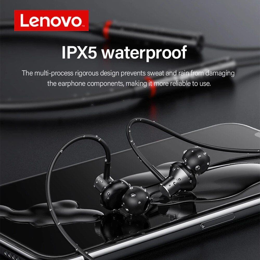 Lenovo HE05 Neckband Bluetooth Headset