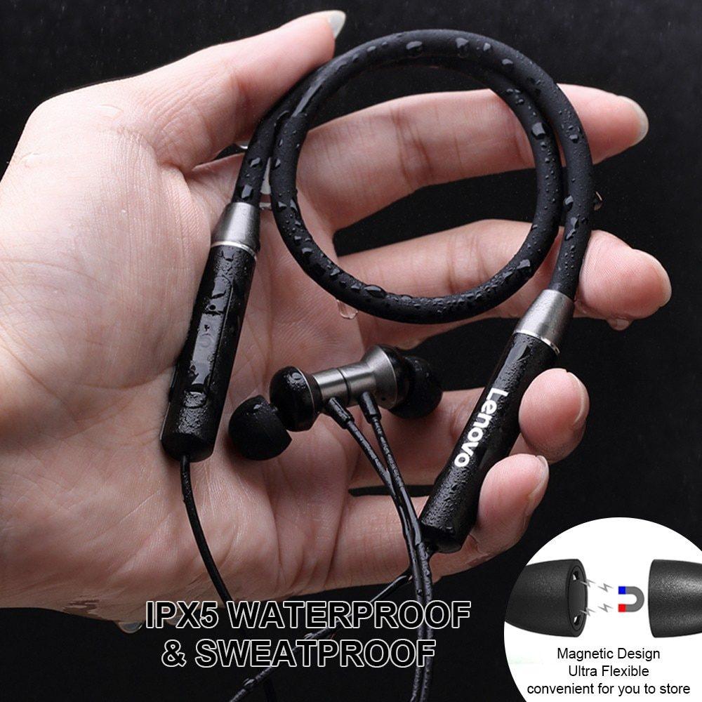 Lenovo HE05 Neckband Bluetooth Headset