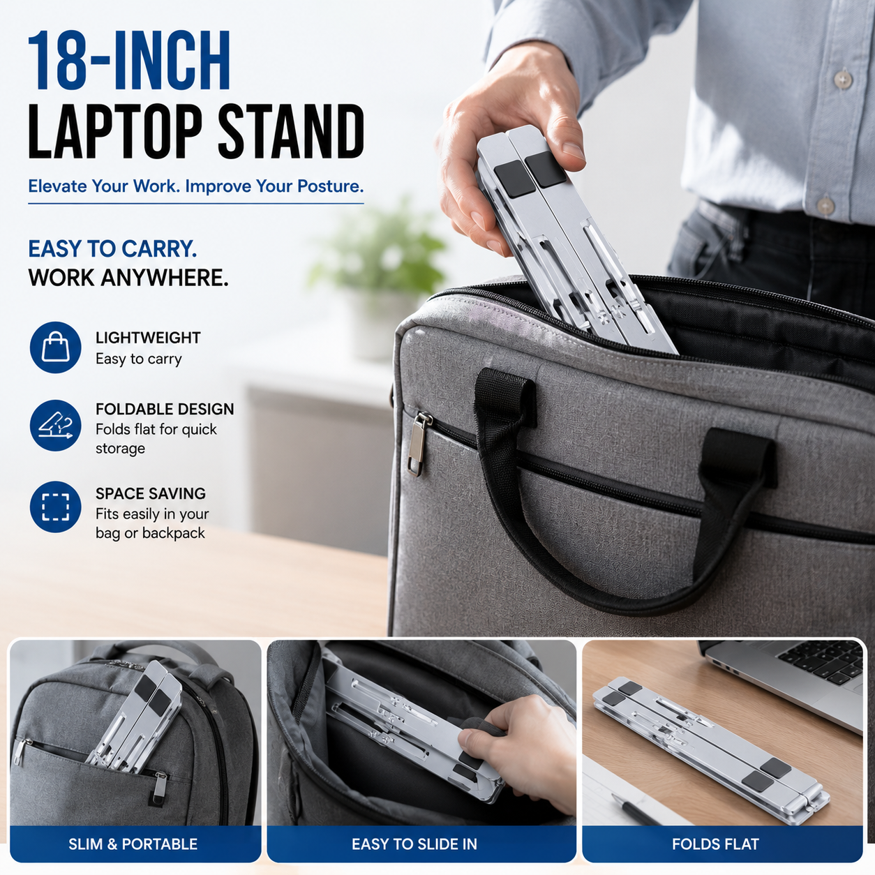 18 INCH LAPTOP STAND