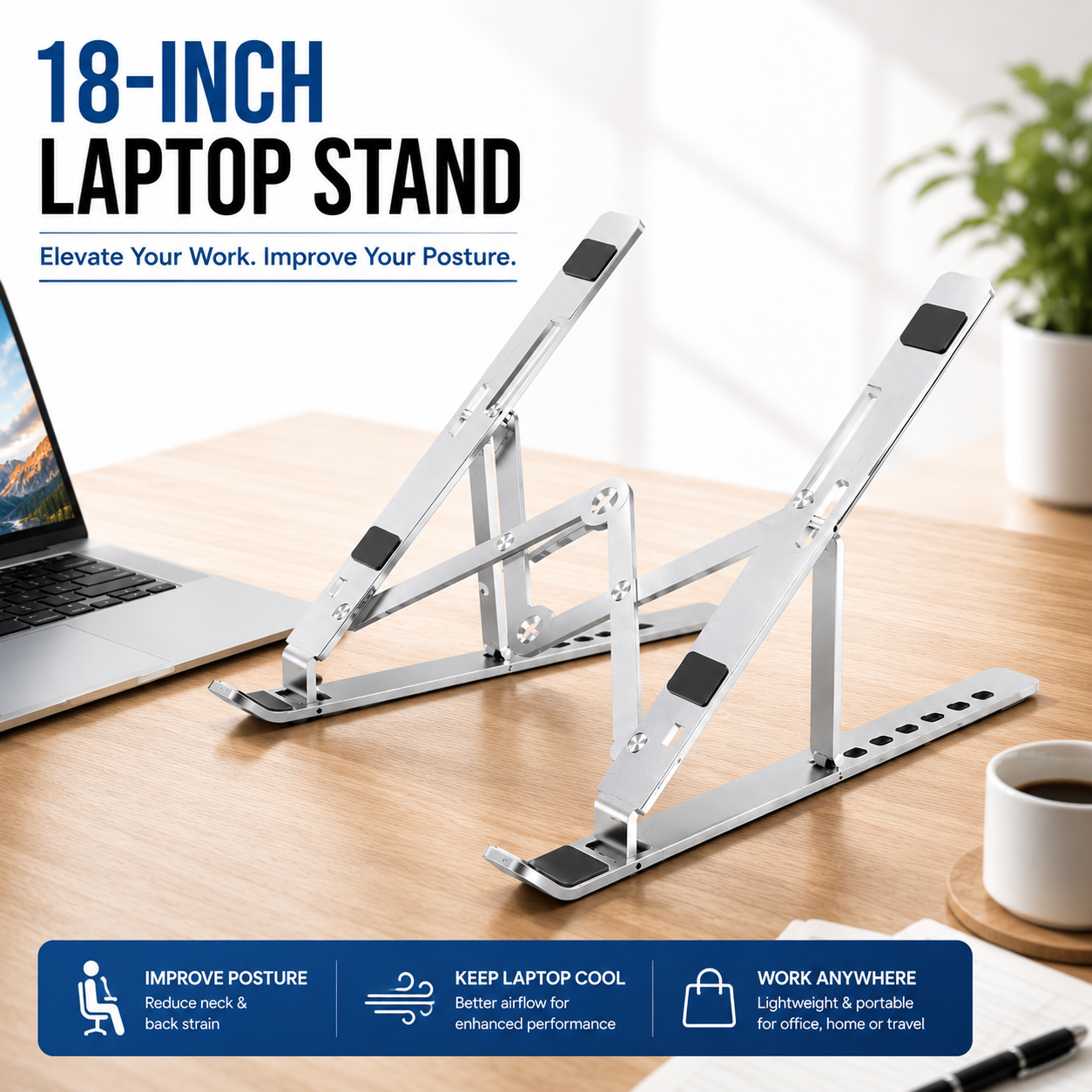 18 INCH LAPTOP STAND
