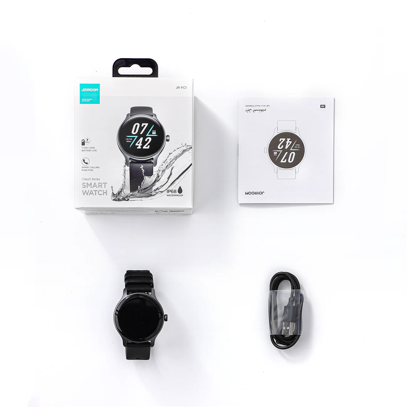 Joyroom JR-FC1 Classic Series Smart Watch - eShop Now