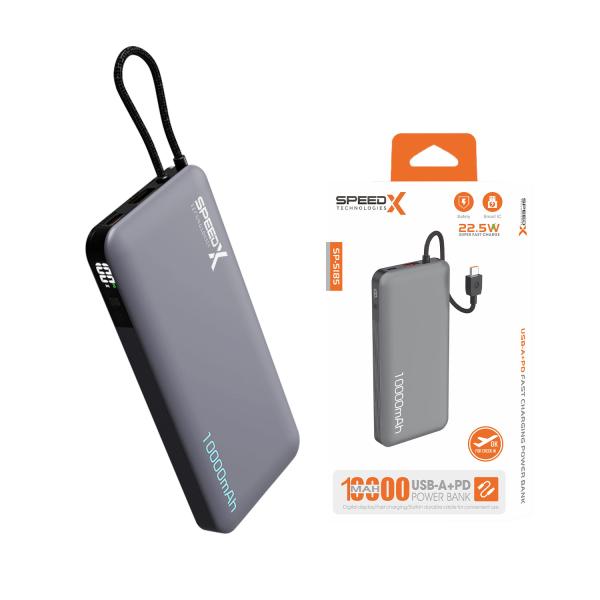 SPEEDX  22.5W 10000mAh Powerbank