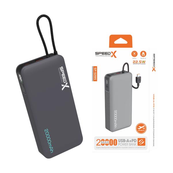 SPEEDX  22.5W 20000mAh Powerbank