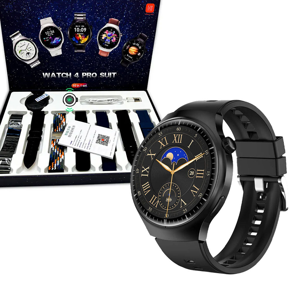 Watch 4 Pro Suit Smartwatch with 7 Straps