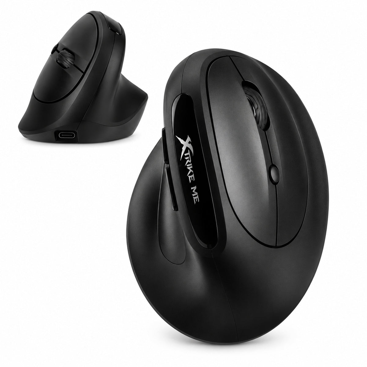 Wireless Rechargeable Vertical Silent Mouse