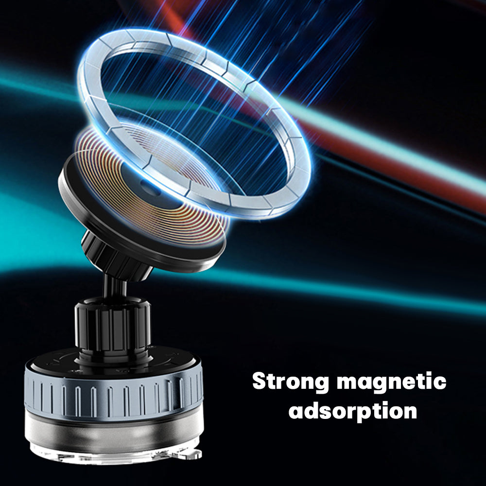Mag Grip - 360° Magnetic Car Phone Holder With Strong Suction Base